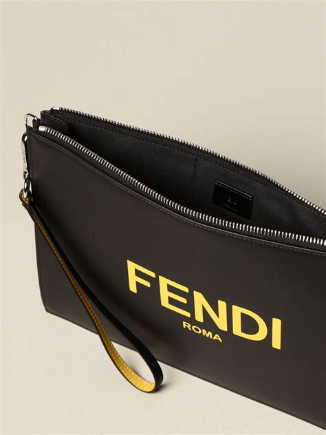 pochette fendi|fendi pouch men's.